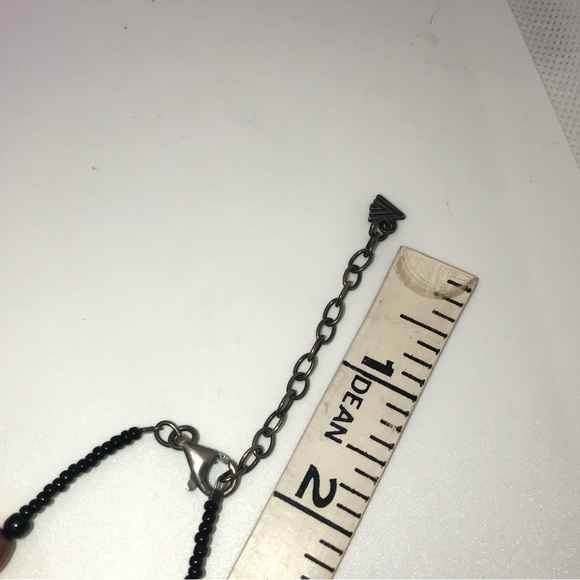 Silpada Sterling & Brass Gemstone Beaded Necklace 17” + 2” Extender 1.7” Pendant - Picture 9 of 9